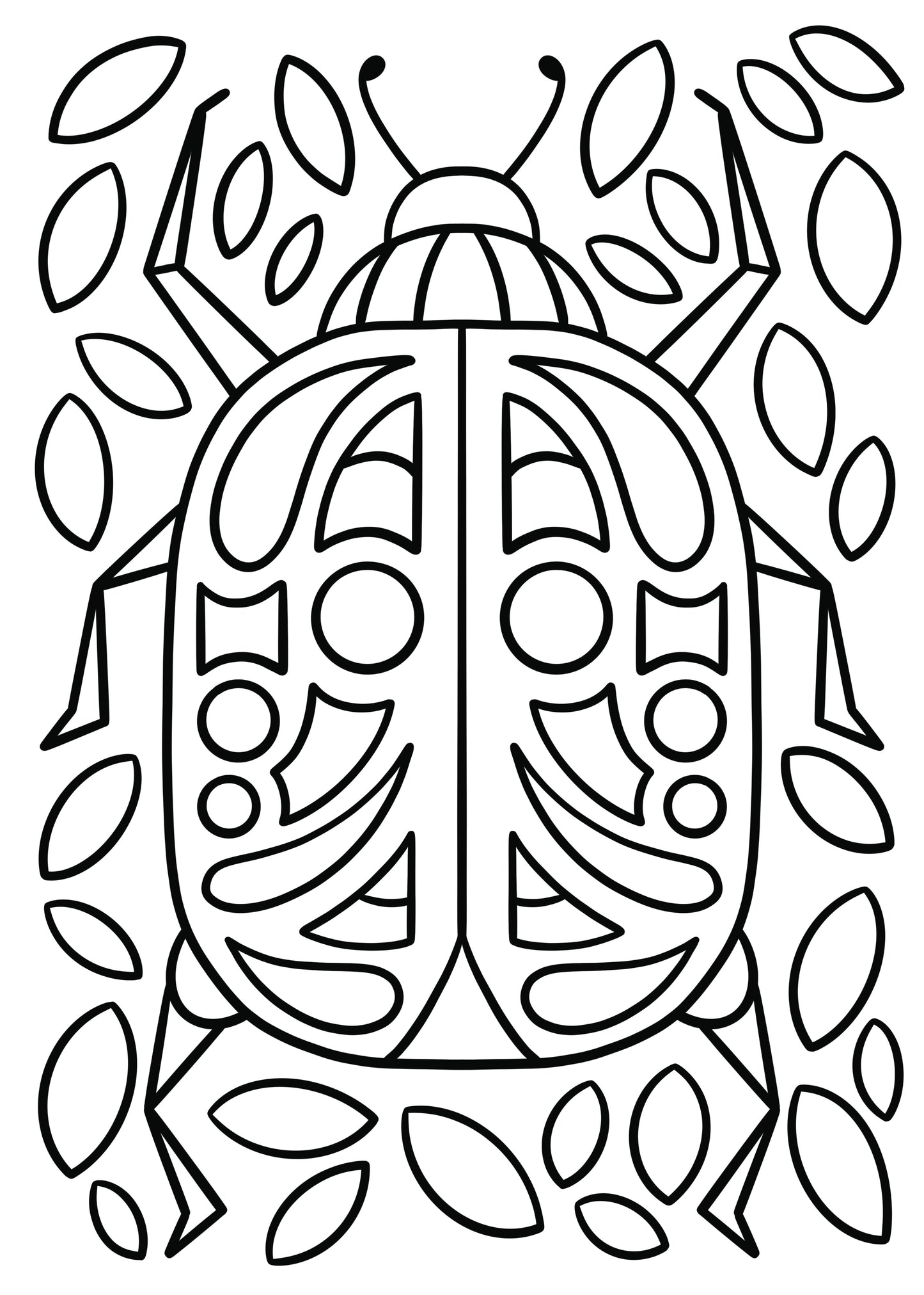 Beetle Canvas Painting Kit - 5x7