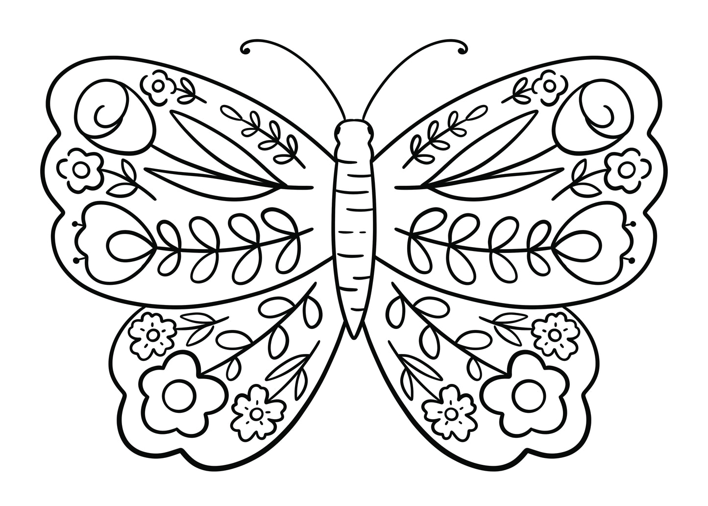 Butterfly Canvas Painting Kit - 5x7