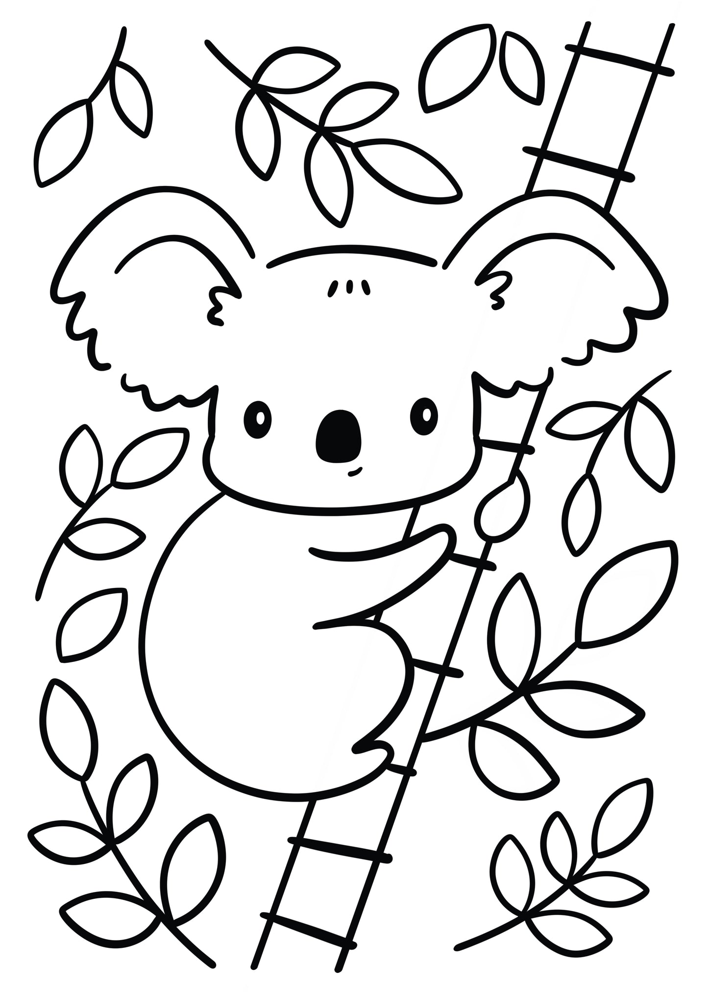 Koala Canvas Painting Kit - 5x7